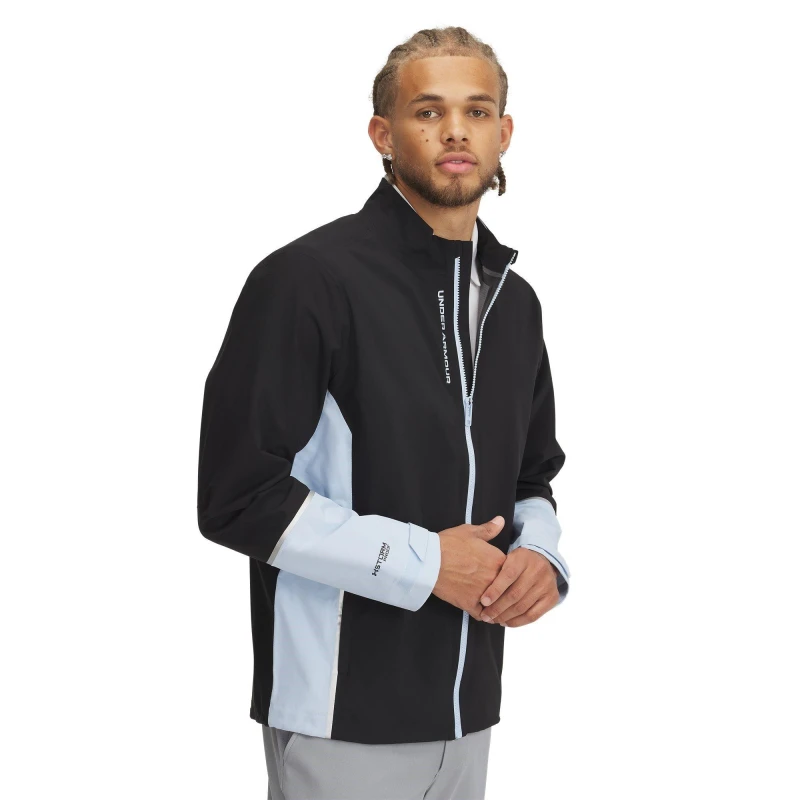 Image of Under Armour Mens Drive Pro Stretch Performance Golf Jacket Black male S