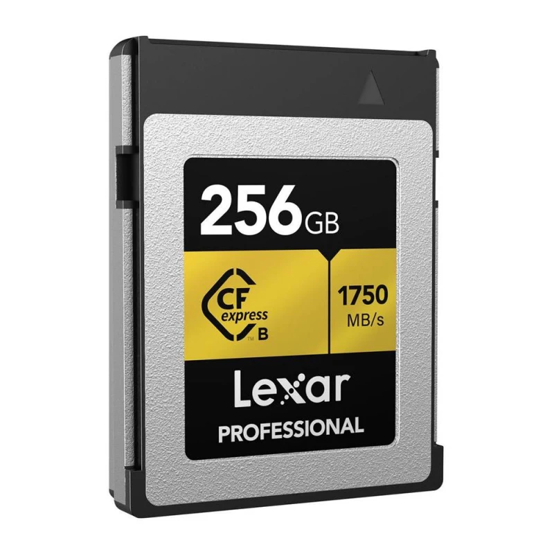 Image of Lexar Professional 256GB CFexpress Type B Card Gold Series