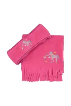 Image of S Unicorn Headband And Scarf Set