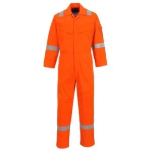 image of Araflame Mens Gold Flame Resistant Overall Orange 38" 32"