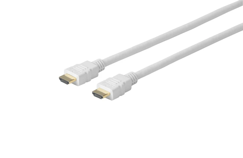 Image of Vivolink Pro HDMI Cable White 0.5m Ultra Flexible