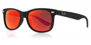 Ray-Ban Junior RJ9052S Sunglasses Matte Black 100S/6Q 48mm