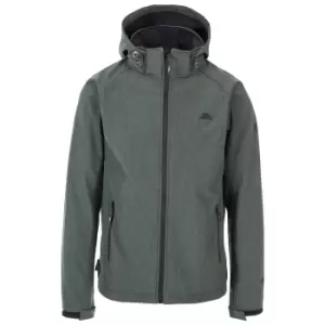 Image of Trespass Mens Rafi Waterproof Softshell Jacket (XXS) (Olive Marl)