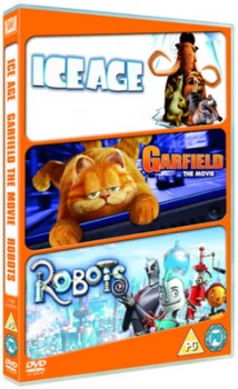 Image of Robots / Ice Age / Garfield The Movie DVD