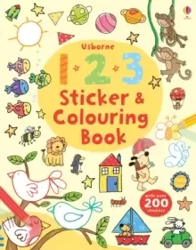 Image of 123 Sticker and Colouring Book