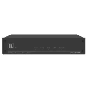 Image of Kramer Electronics PA-240Z audio amplifier 2.0 channels Performance/stage Black