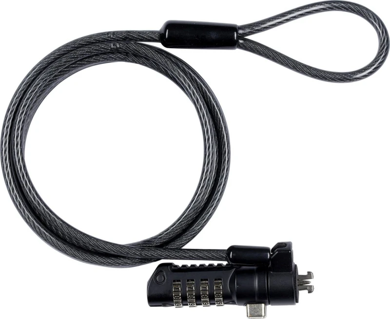 Image of eSTUFF GLB220102 cable lock Black 1.8 m