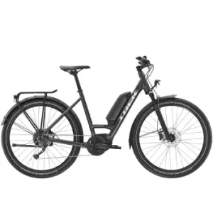 image of 2022 Trek Allant+ 5 Lowstep Electric Hybrid Bike in Solid Charcoal