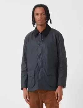 Image of Barbour Lightweight Ashby Wax Jacket - Royal Navy Blue
