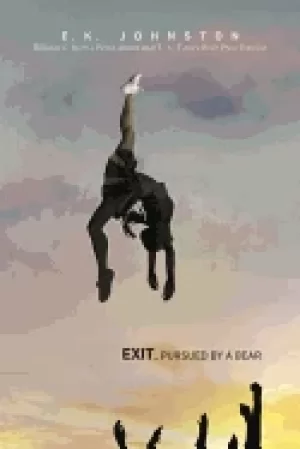 Image of exit pursued by a bear