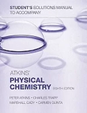 Image of students solutions manual to accompany atkins physical chemistry eighth edi