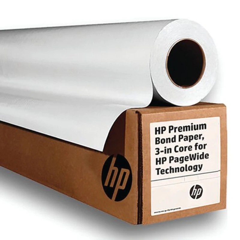 Image of HP Premium Bond Paper Roll 841mmx91.4m 120gsm White L6B11A L6B11A
