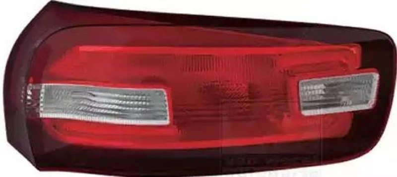 Image of VAN WEZEL 0979931 Rear light without bulb holder, Left Combination Rearlight (391)