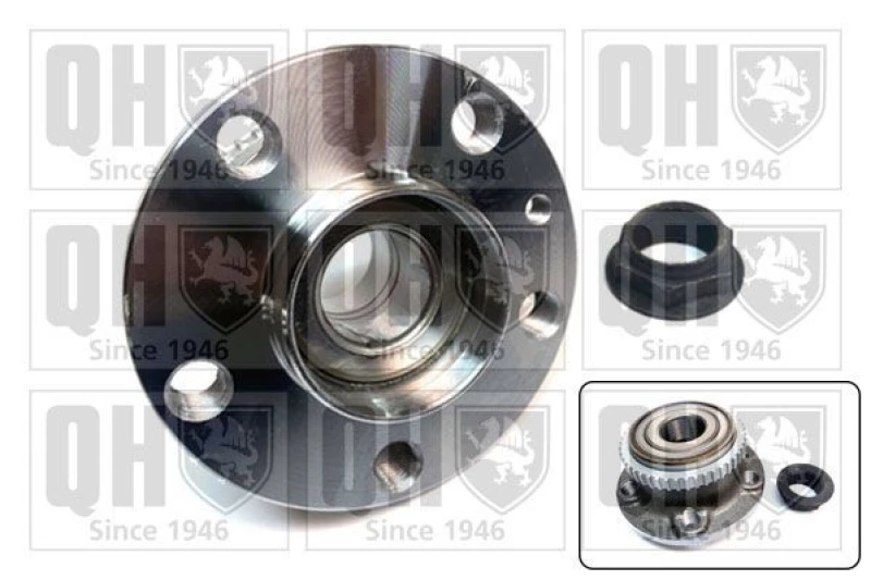 Image of QUINTON HAZELL Wheel bearing kit QUINTON HAZELL QWB1271