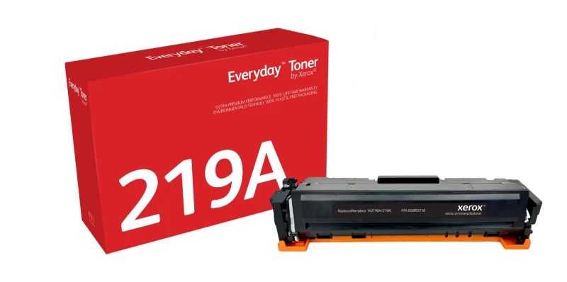 Image of Xerox 006R05150 Toner cartridge Black (replaces HP 219A/W2190A) for HP
