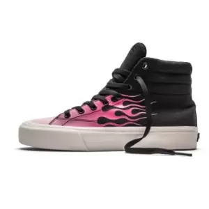 Image of Straye Ventura High Top Skate Trainers Junior Boys - Pink