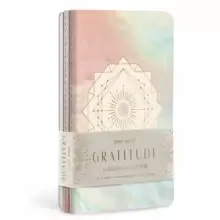 Image of Gratitude Sewn Notebook Collection : Set of 3