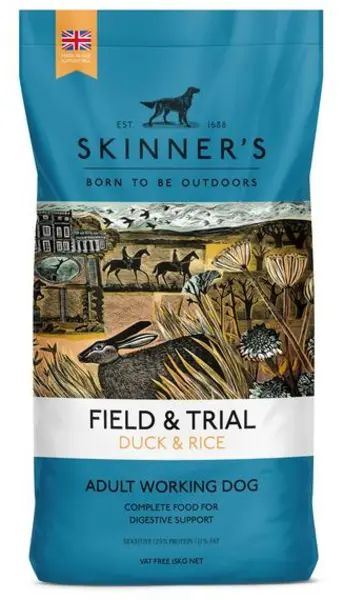 Skinners Field and Trial Duck and Rice Dry Dog Food 15kg