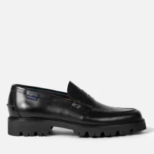 Image of Paul Smith Mens Bolzano Leather Loafers - Black - UK 11