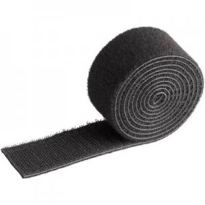 Image of Durable Hook-and-loop cable tie CAVOLINE GRIP 30 503301 Black 30 mm 1000 mm