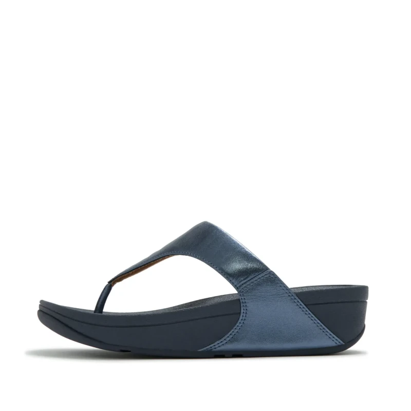 Image of FitFlop Womens Thong Sandals FitFlop Lulu Bleu Female 37