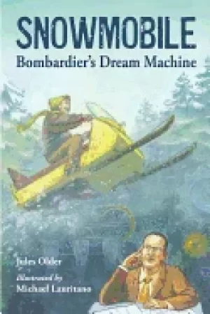 Image of snowmobile bombardiers dream machine