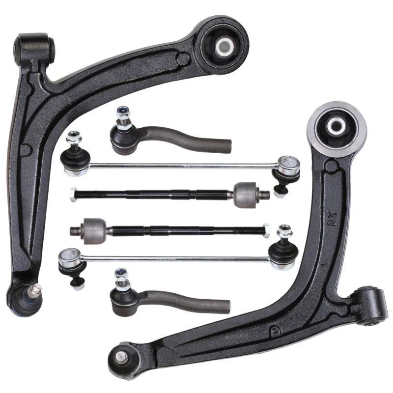 Image of RIDEX 772S0165 Control arm repair kit with coupling rod, Front Axle Right, Control Arm Suspension Kit (772)