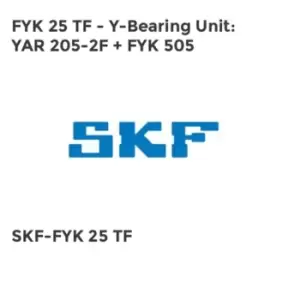 Image of FYK 25 TF - Y-Bearing Unit: YAR 205-2F + FYK 505