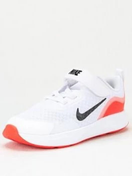 Image of Nike Wearallday Infant Trainer, White, Size 9.5