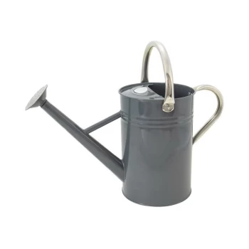 Kent & Stowe - Metal Watering Can Cool Grey 4.5 litre