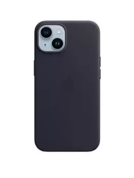 Image of Apple iPhone 14 Leather Case with Magsafe Ink MPP63ZM/A