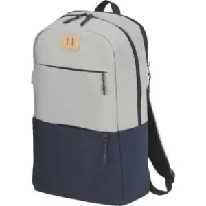 image of Avenue Cason 15" Laptop Backpack (One Size) (Navy/Grey)