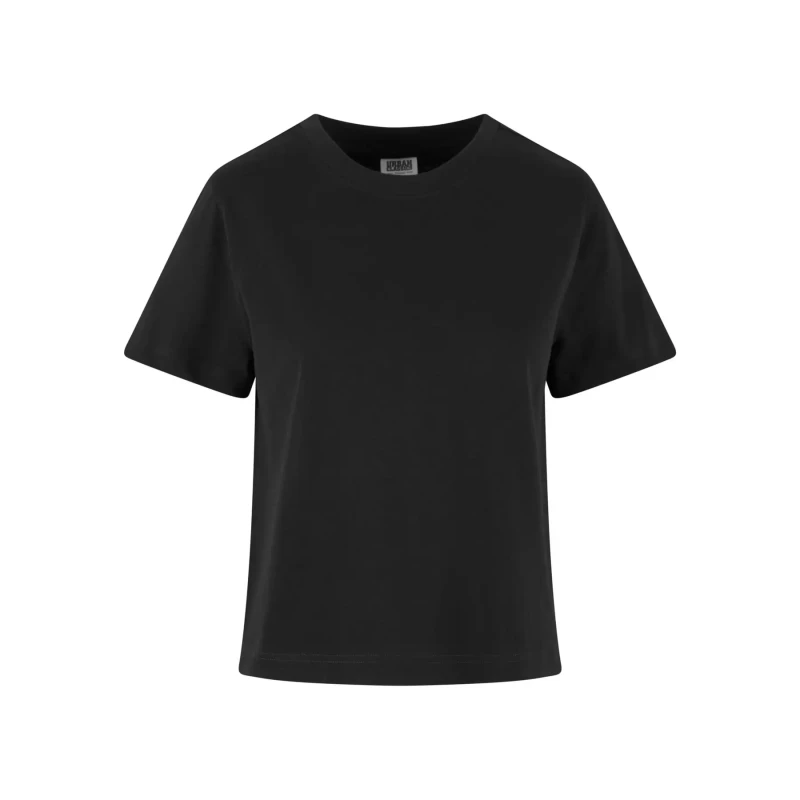 Image of Urban Classics Womens T-Shirt Urban Classics Organic Boxy Noir Female 5XL
