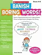 Image of banish boring words dozens of reproducible word lists for helping students