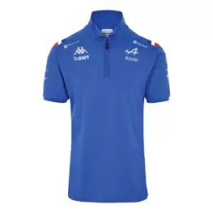 image of 2022 Alpine Mens Polo Shirt (Blue)