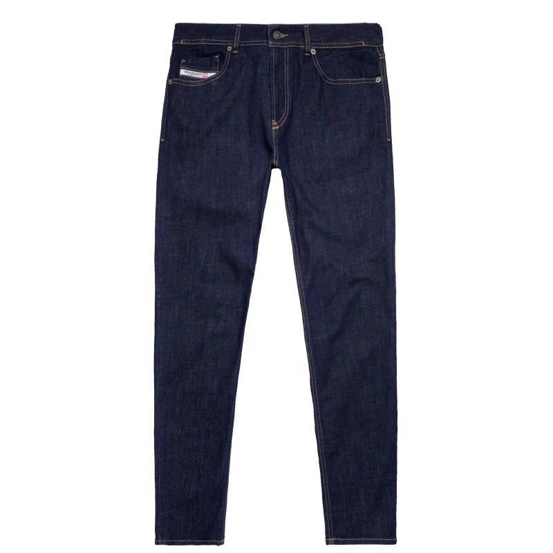 Image of Diesel Sleenker Skinny Jeans - Blue Blue 28 R