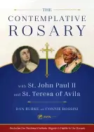 Image of contemplative rosary with st john paul ii and st teresa of avila