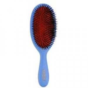Image of Mason Pearson Pure Boar Bristle Medium Brush Blue B2
