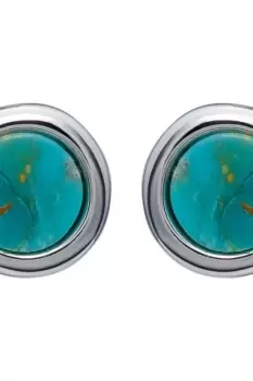 Image of Ladies Unique & Co Sterling Silver Earrings ME-854