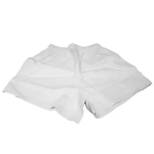 Image of Carta Sport Mens New Zealand Rugby Shorts (26R) (White)