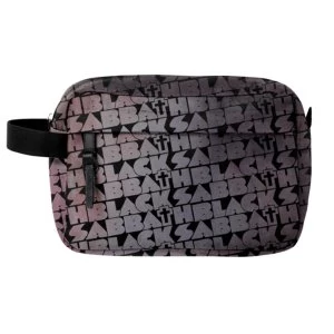 image of Black Sabbath - Distress Cross Wash Bag