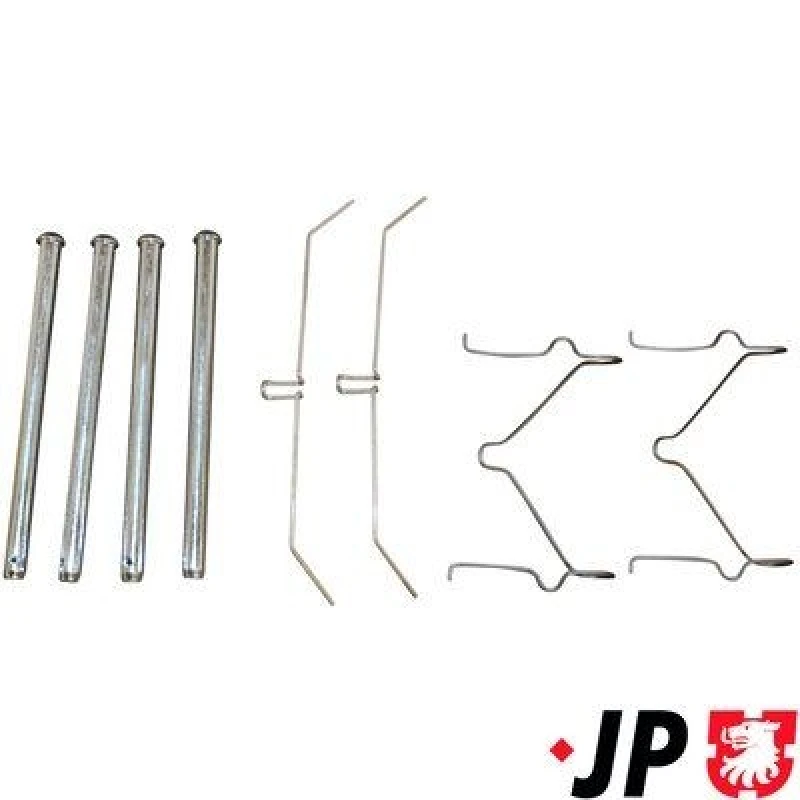 Image of JP GROUP Brake pad fitting kit JP GROUP 1163650310