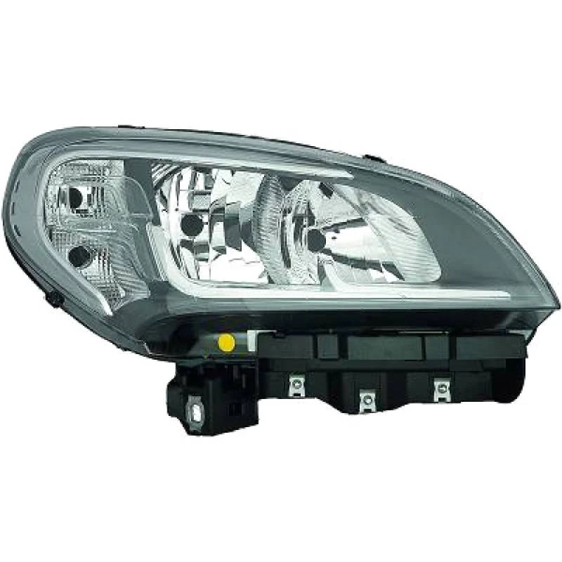 Image of DIEDERICHS 3486182 Headlights H7/H7, Right, with motor for headlamp levelling Headlight (259)