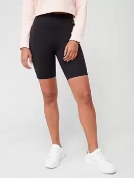 Image of Barbour International Halton Cycling Shorts - Black, Size 8, Women