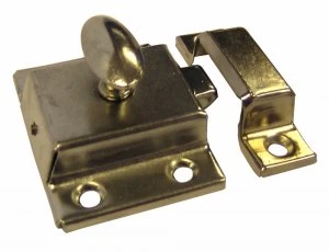 Image of Select Hardware Cupboard Catch Nickel Plated 1 Pack