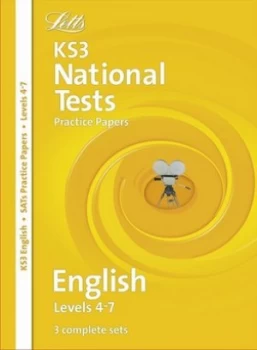 Image of Letts Key Stage 3 Practice Test Papers - Ks3 English National Test Practice Papers Paperback