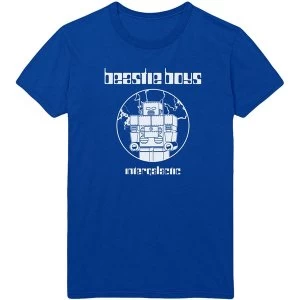 Image of The Beastie Boys - Intergalactic Mens Large T-Shirt - Royal Blue