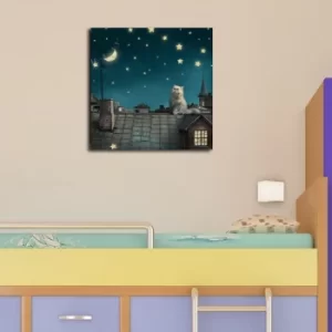 Image of 4545CO-8 Multicolor Decorative Canvas Painting