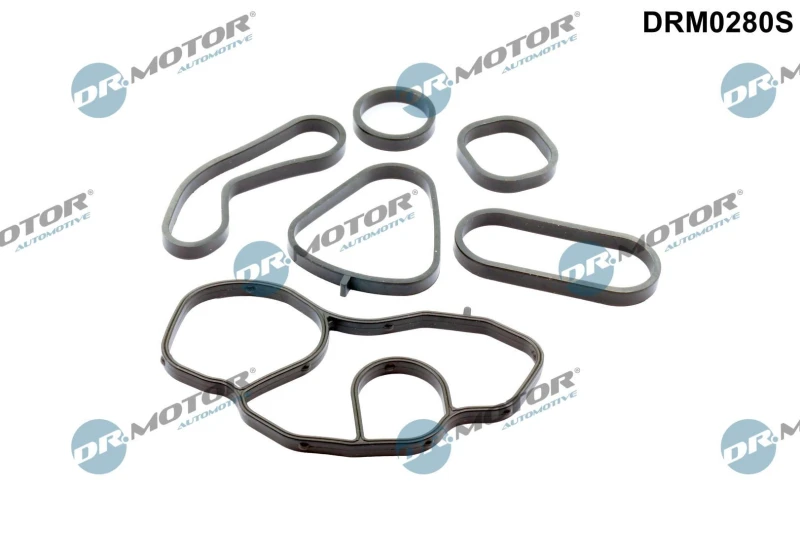 Image of DR.MOTOR AUTOMOTIVE Gasket Set, oil cooler DR.MOTOR AUTOMOTIVE DRM0280S