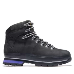 image of Timberland Euro Hiker Hiker For Her In Black Black, Size 3.5